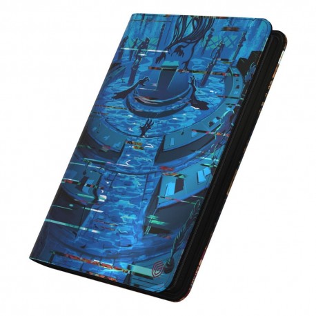 Portafolio Ultimate Guard Zipfolio 360 Xenoskin azul