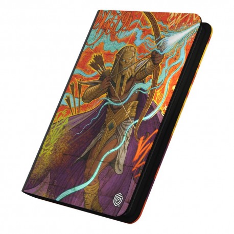 Album Zipfolio 360 Xenoskin de MTG con diseño Aetherdrift