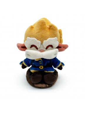 Peluche Heimerdinger 15 cm d'Arcane, avec tenue bleue.
