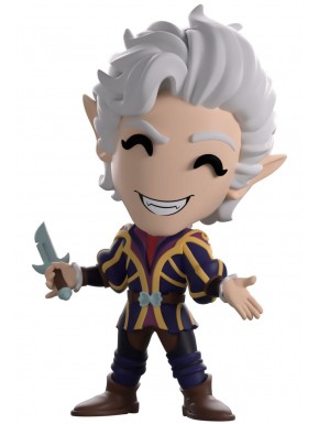 Figura de vinil Astarion de Baldur's Gate 3 na caixa