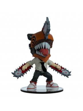 Figurine en vinyle Chainsaw Man de 12 cm avec tronçonneuses, Youtooz.