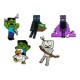 Set d'épingles émaillées Minecraft 5 cm