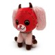 Peluche Kikurage Dorohedoro, rouge et rose, 22 cm