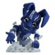 Figura de vinil M.X.E.S. de Five Nights at Freddy's em azul.