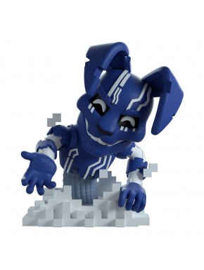 Figura de vinil M.X.E.S. de Five Nights at Freddy's em azul.