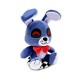 Peluche azul Bonnie de Five Nights at Freddy's con lazo rojo