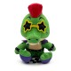 Peluche Monty de color verde con mohawk rojo de Five Nights at Freddy's