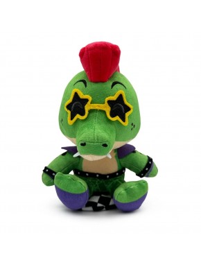 Peluche Monty de color verde con mohawk rojo de Five Nights at Freddy's