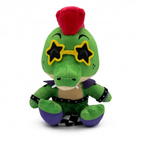 Peluche Monty de color verde con mohawk rojo de Five Nights at Freddy's