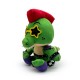 Peluche Monty de color verde con mohawk rojo de Five Nights at Freddy's