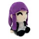 Peluche Fern 22 cm de Frieren avec des cheveux violets et un sourire.