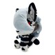 Pelúcia Loona Helluva Boss 22 cm com cabelo azul e olhos vermelhos