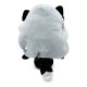 Pelúcia Loona Helluva Boss 22 cm com cabelo azul e olhos vermelhos