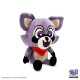 Peluche Rambley violet avec écharpe rouge, Youtooz.