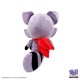 Peluche Rambley violet avec écharpe rouge, Youtooz.