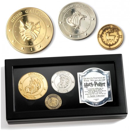 Répliques de pièces de Gringotts Harry Potter The Noble Collection