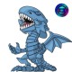 Figura Yu-Gi-Oh! Blue Eyes White Dragon de vinilo