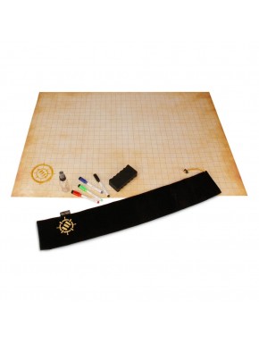 Kit de mapas con accesorios para juegos de rol