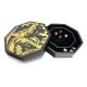 CritStones Arena Bandeja para dados Black Dragon (Tampa Amarela)