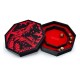 CritStones Arena Plateau à dés Dragon Rouge 23x23 cm