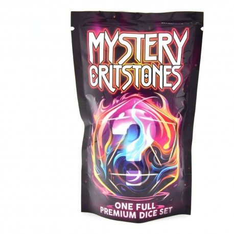 CritStones Poche Mystère, set de 7 dés de luxe