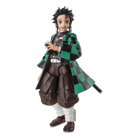 Figura de Tanjiro Kamado de Demon Slayer, 14 cm