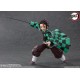 Figura de Tanjiro Kamado de Demon Slayer, 14 cm