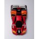 Vehículo Fire Superion G.T.R de Future GPX Cyber Formula en rojo y naranja.