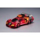 Vehículo Fire Superion G.T.R de Future GPX Cyber Formula en rojo y naranja.