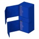 Estojo azul Twin Flip'n'Tray com bandejas removíveis para cartas
