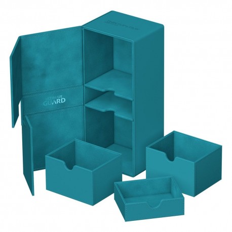 Estuche azul gasolina Ultimate Guard para cartas
