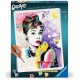 Set de pintar Audrey Hepburn CreArt de Ravensburger