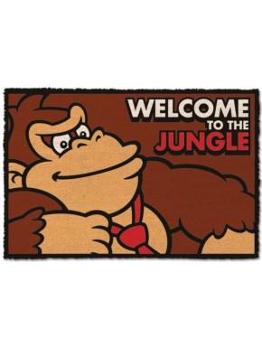 Felpudo coco Donkey Kong Welcome to The Jungle