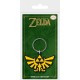 Keychain rubber Zelda Trifuerza