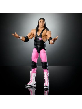 Figura Bret 'Hit Man' Hart con accesorios.