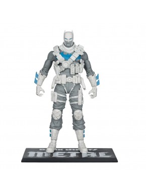 Figura The Grim Knight Black & White Accent de DC Multiverse 18 cm