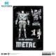 Figurine The Grim Knight Black & White Accent de DC Multiverse 18 cm