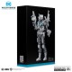 Figurine The Grim Knight Black & White Accent de DC Multiverse 18 cm