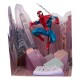 Estatua de Spider-Man de Marvel PVC 1/10 sobre diorama