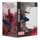Estatua de Spider-Man de Marvel PVC 1/10 sobre diorama