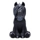 Figura Culticorn negra de 24 cm, detalles góticos