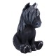 Figura Culticorn negra de 24 cm, detalles góticos