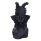Figura negra de dragón Lucifly de Cult Cuties en poliresina