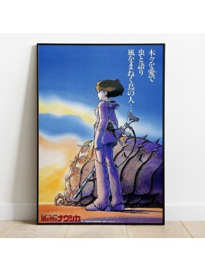 Póster de madera Nausicäa 35 x 50 cm