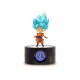 Despertador Dragon Ball Super con figura de Goku en la parte superior