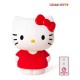 Lámpara LED Hello Kitty rojo con mando a distancia