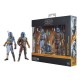 Dos figuras Mandalorian Shriek-Hawk Trainers de la Black Series