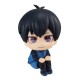 Estatua PVC de Yoichi Isagi de Blue Lock en posición sentada