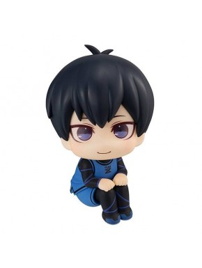 Estatua PVC de Yoichi Isagi de Blue Lock en posición sentada
