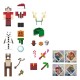 Caja del calendario de adviento Minecraft